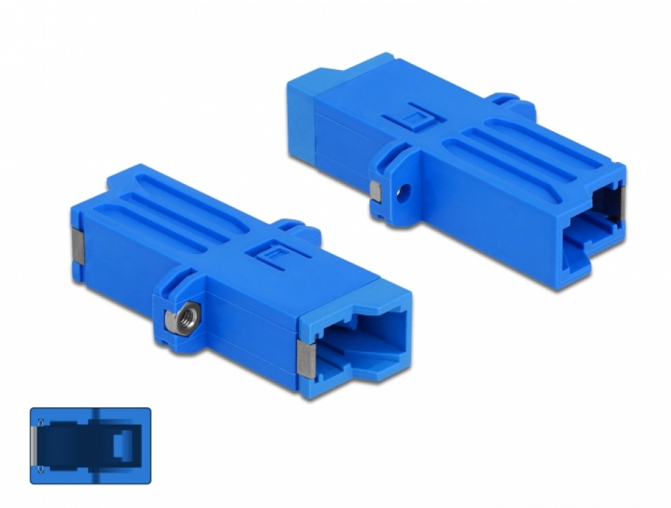 Cupla Fibra Optica E2000 Simplex M-M Delock