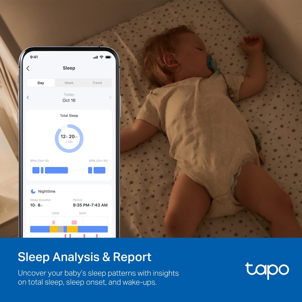 Camera TP-LINK Tapo C840 Dual-Lens pentru bebeluși - imagine 20