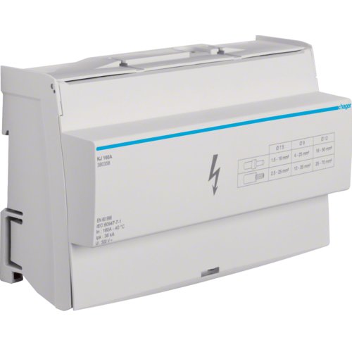 Repartitor Hager KJ160A 160A, 4 Poli