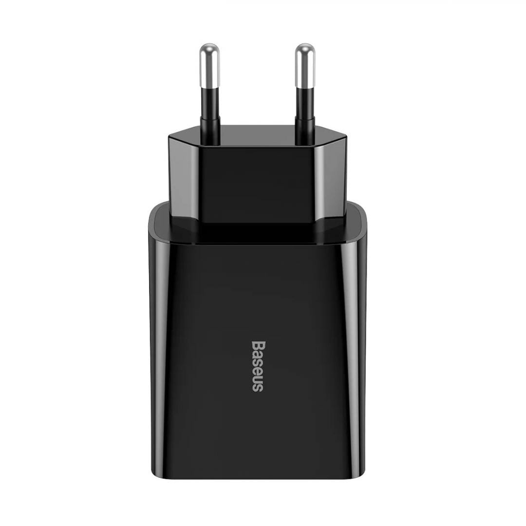 Încărcător Rețea Baseus Speed Mini 20W Quick Charge USB-C Negru - imagine 2