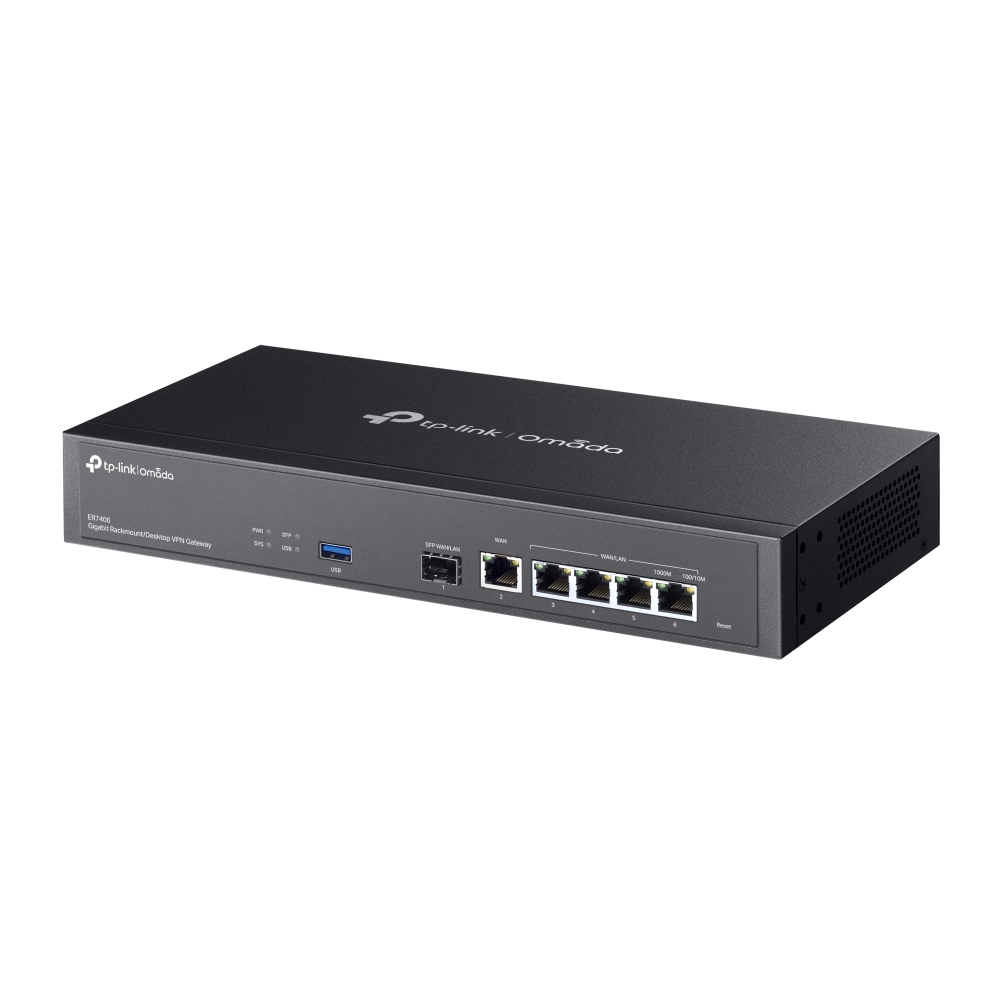 Router VPN Gigabit TP-Link ER7206 Omada - Securitate Enterprise - imagine 3