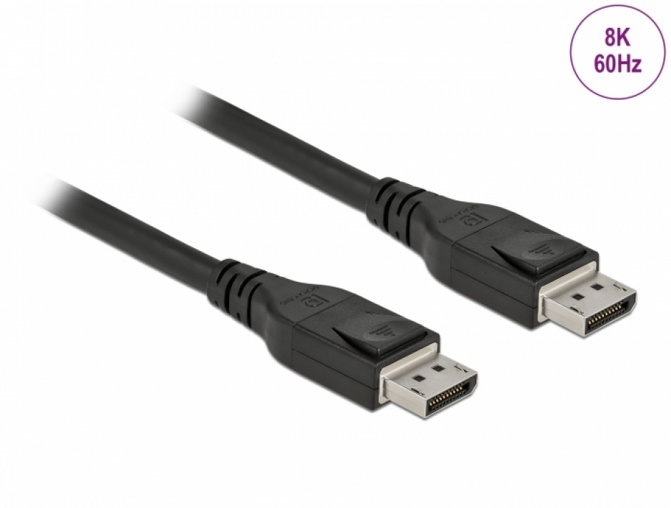 Cablu DisplayPort Activ Delock 8K, 15m - imagine 1