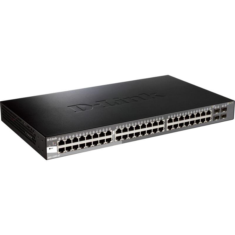Switch D-Link DGS-1520-52 Gigabit 48 Porturi - Rețea Enterprise