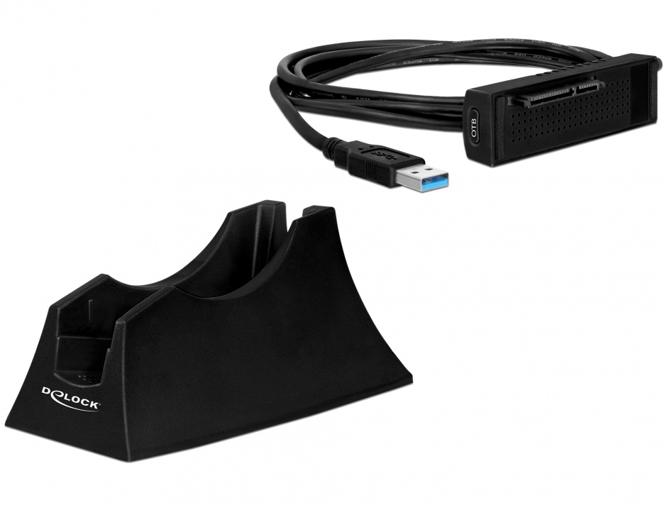 Docking Station Delock USB 3.0, Backup One-Touch