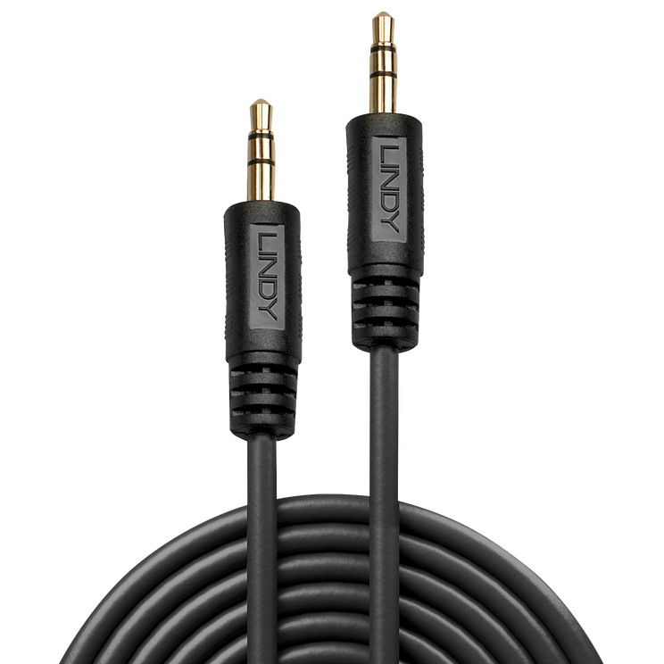 Cablu Audio Lindy 3.5mm Stereo 1m - Conexiune Premium