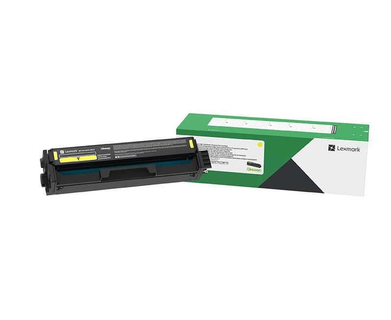 Toner Original Lexmark C3220Y0 Yellow - 1500 pagini - imagine 2