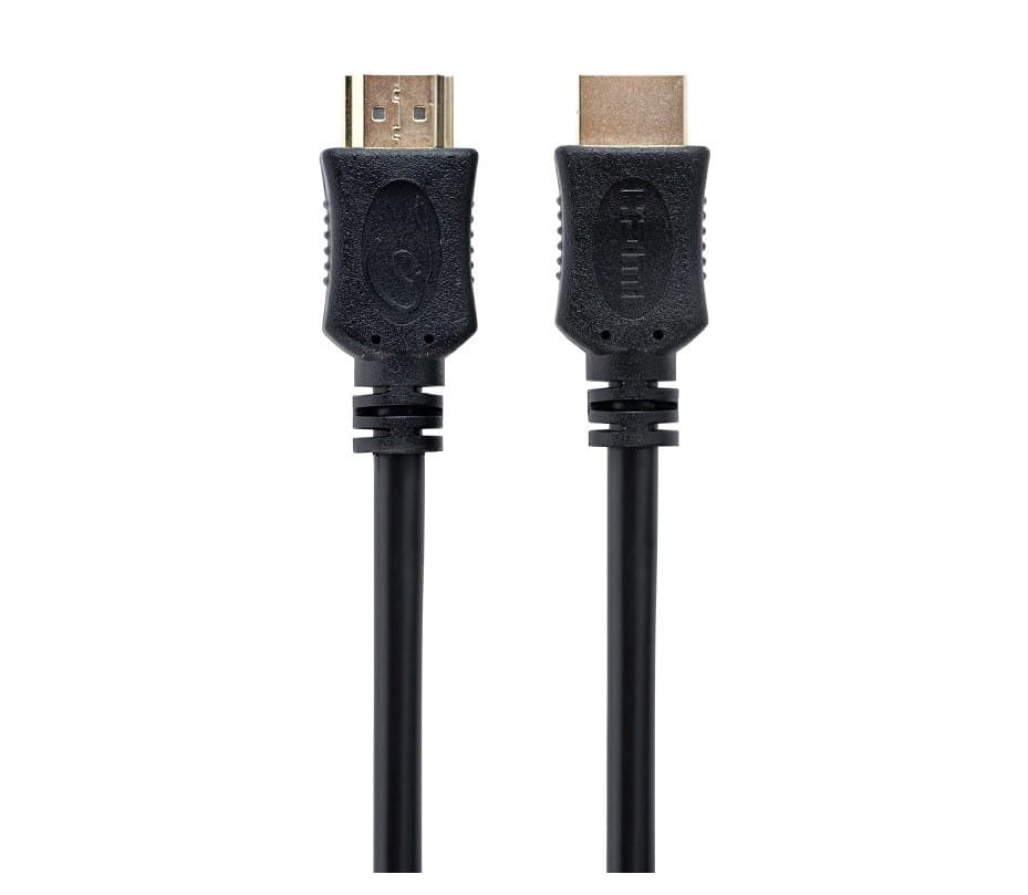 Cablu HDMI 4K 1m SPACER - Conectori Auriti, Ultra HD - imagine 2