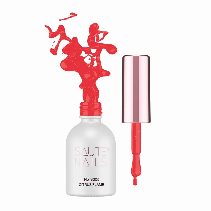 Ojă semi Saute Nails Citrus Flame - S305 8ml