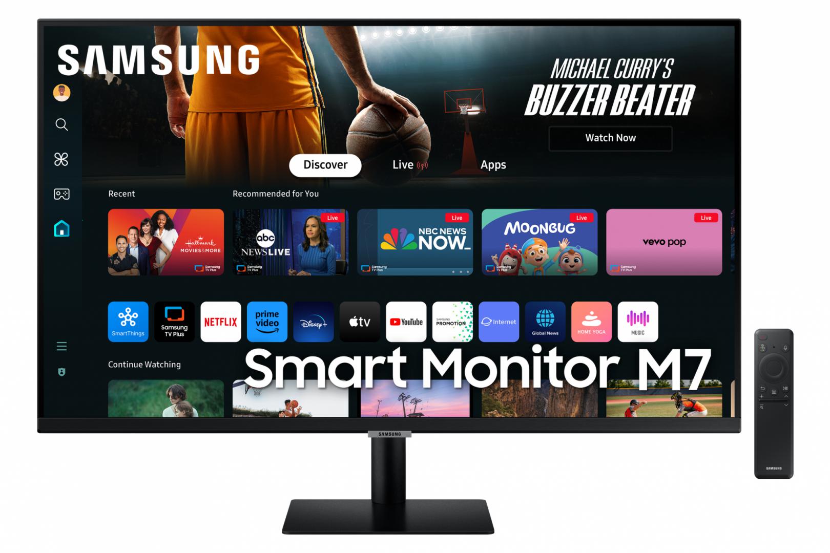 Monitor Samsung Smart M7 32" 4K UHD - Smart TV si Birou - imagine 2