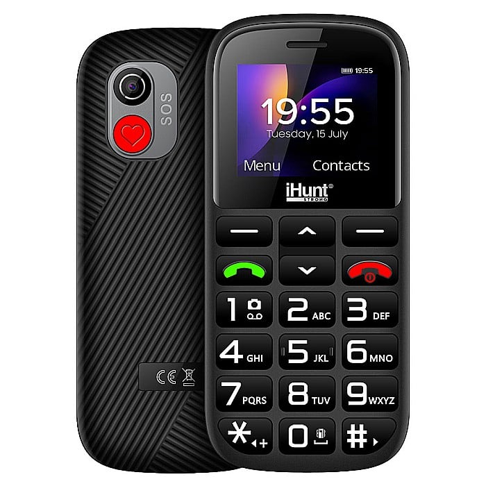 Telefon Senior iHunt Comfort, Dual SIM, Buton SOS