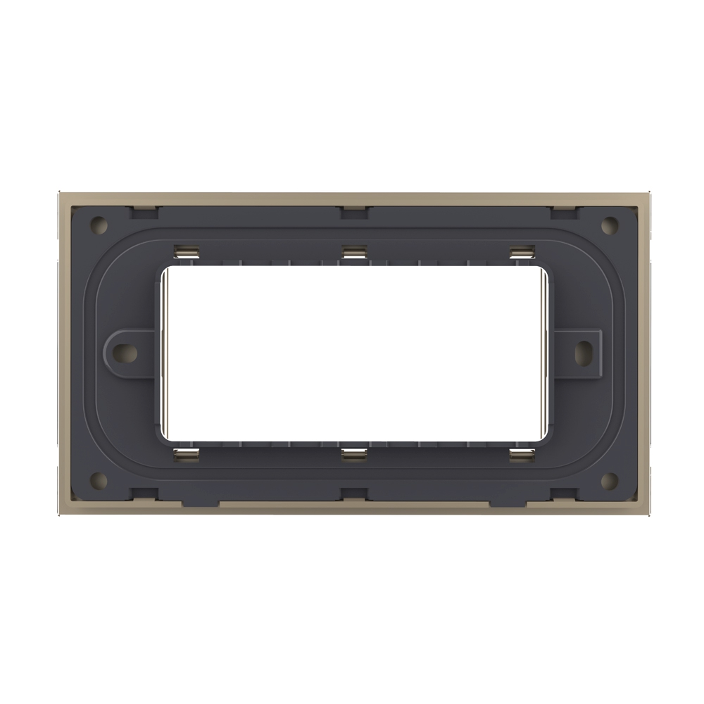 Rama Sticla Livolo 4 Module Standard Italian - imagine 12