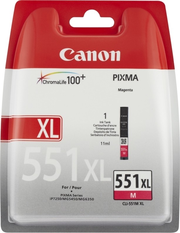 Cartuș Original Canon CLI-551XL Magenta - Calitate Superioară