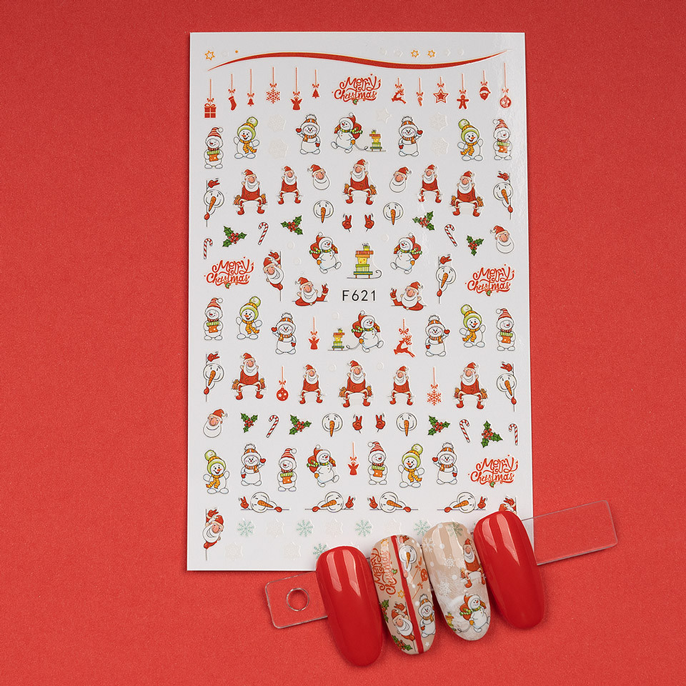 Abtibild Unghii SensoPRO Santa's Team F621