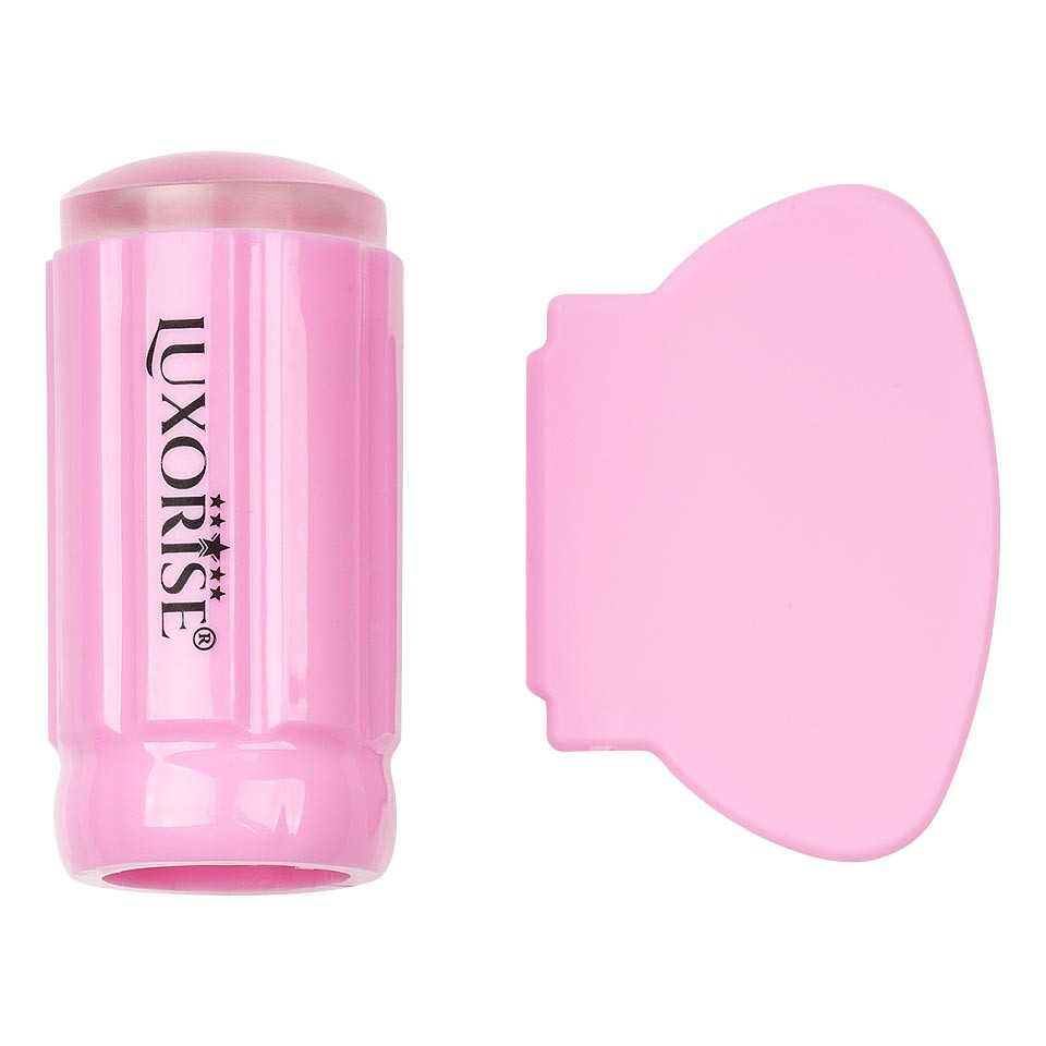 Stampila Unghii Silicon Crystal Pink LUXORISE