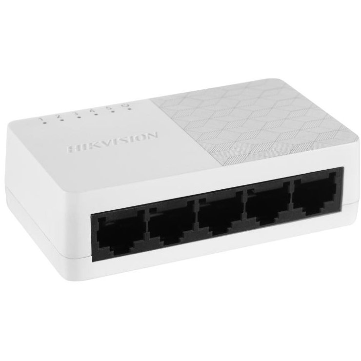 Switch Hikvision 5 Porturi, 10/100 Mbps, Plug & Play - imagine 1