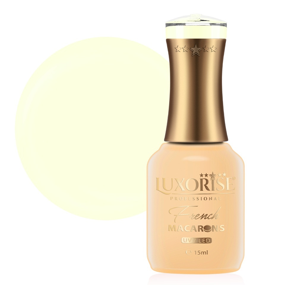 Oja Semipermanenta LUXORISE Lemon 15ml | Manichiura Pastel