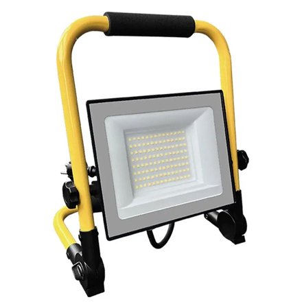 Reflector LED V-Tac 50W 4000K cu stand, cablu 3M, cip CREE