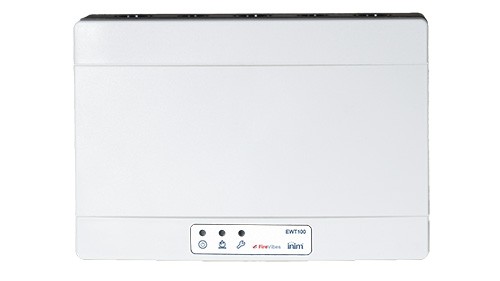 Interfata adresabila pentru elemente wireless incendiu Inim FireVibes EWT100, ENEA, retea Mesh, izolator inclus, 128 dispozitive