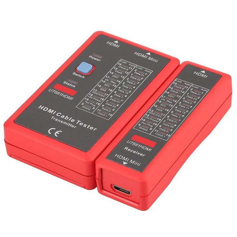 Tester Cablu HDMI UNI-T UT681, Verificare Rapida