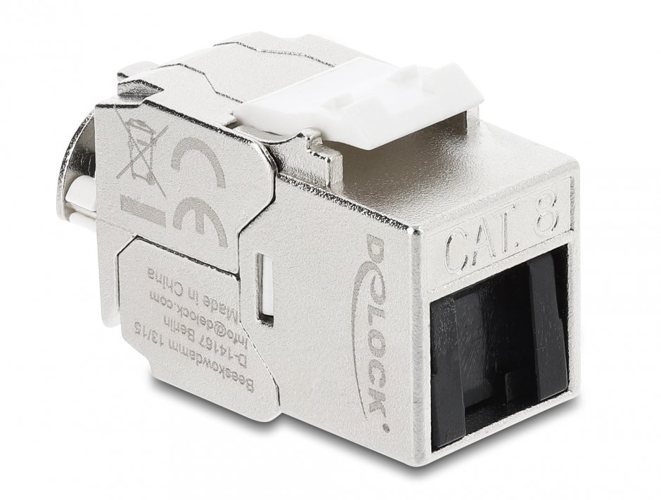 Modul Keystone RJ45 LSA Cat.8.1 Ecranat Delock