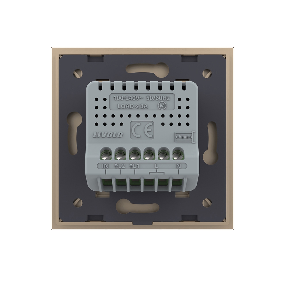Intrerupator Draperie Touch ZigBee Livolo - imagine 12