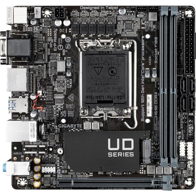 Placă de bază GIGABYTE H610I DDR4 LGA 1700 Mini-ITX - imagine 5