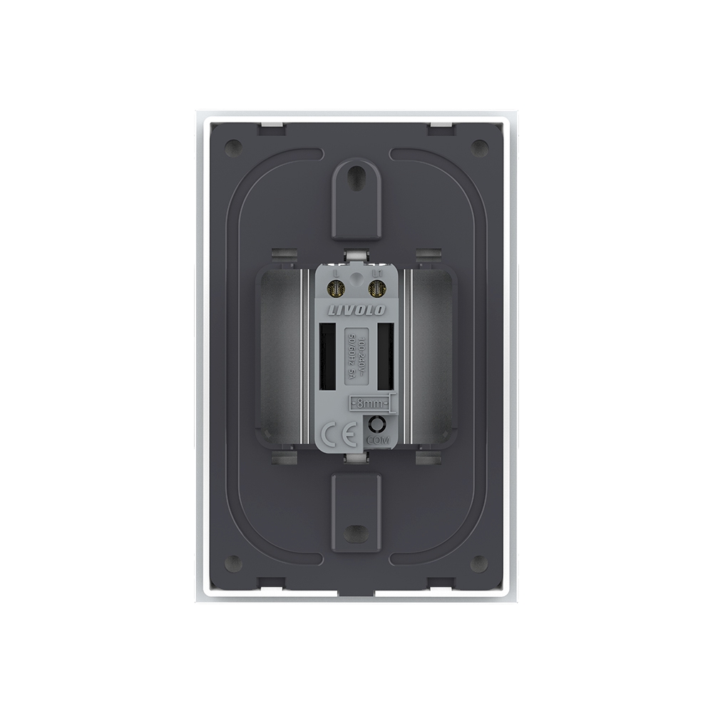 Întrerupător Touch Livolo 1M, Sticlă, Siguranță, Modern - imagine 3