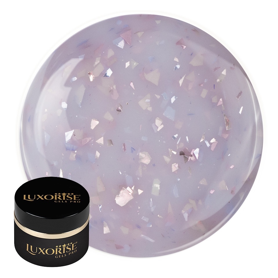 Gel UV Constructie RevoFlex Glitz Luxorise, 15ml