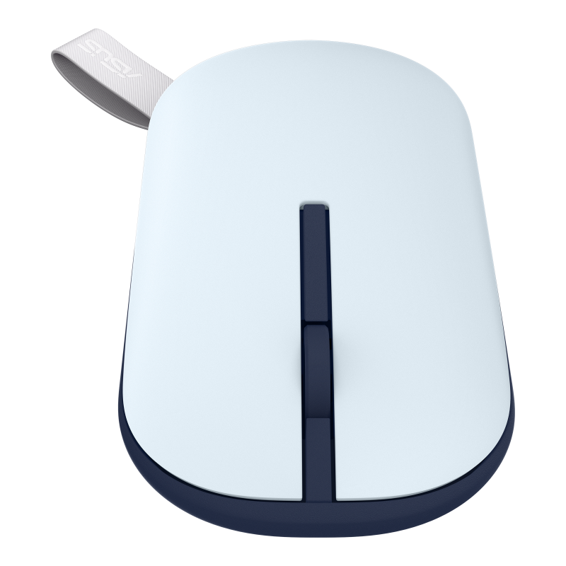 Mouse Wireless ASUS Marshmallow MD100 Albastru - Dual Mode - imagine 4
