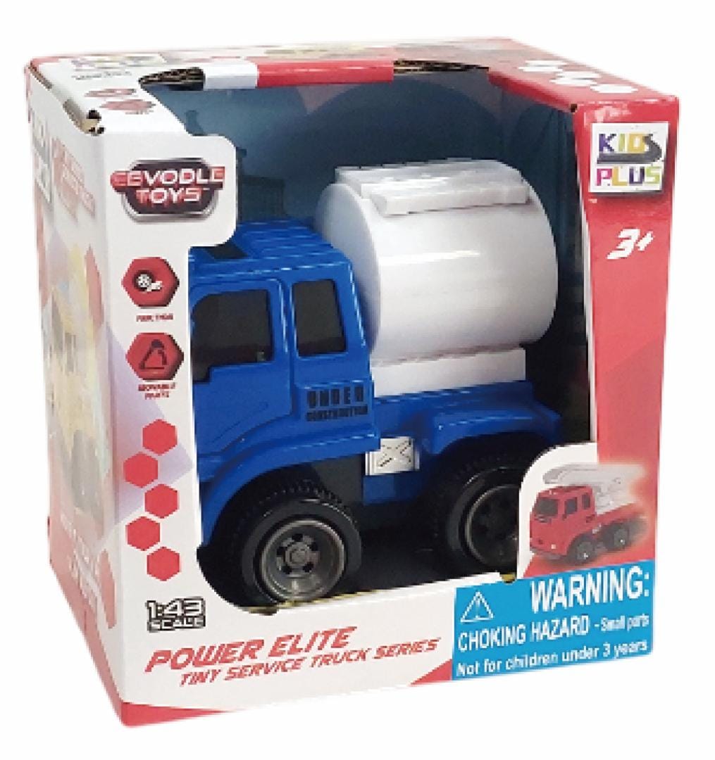 Autocisterna Albastra cu Fricțiune 10cm Scara 1/43 Cevodle - imagine 3