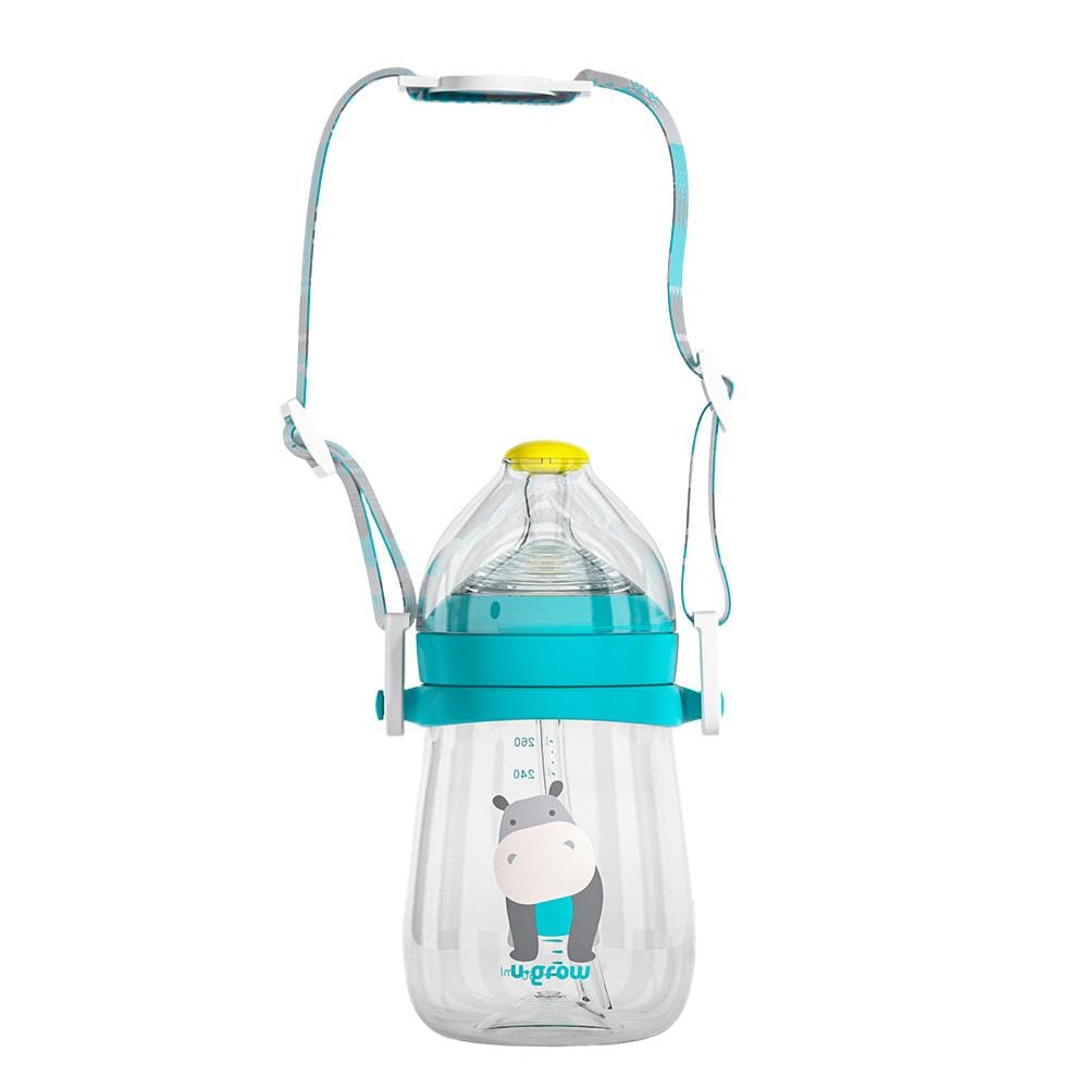 Cana 3in1 Tritan 260ml U-Grow Blue - Tetina, Cioc si Pai - imagine 7