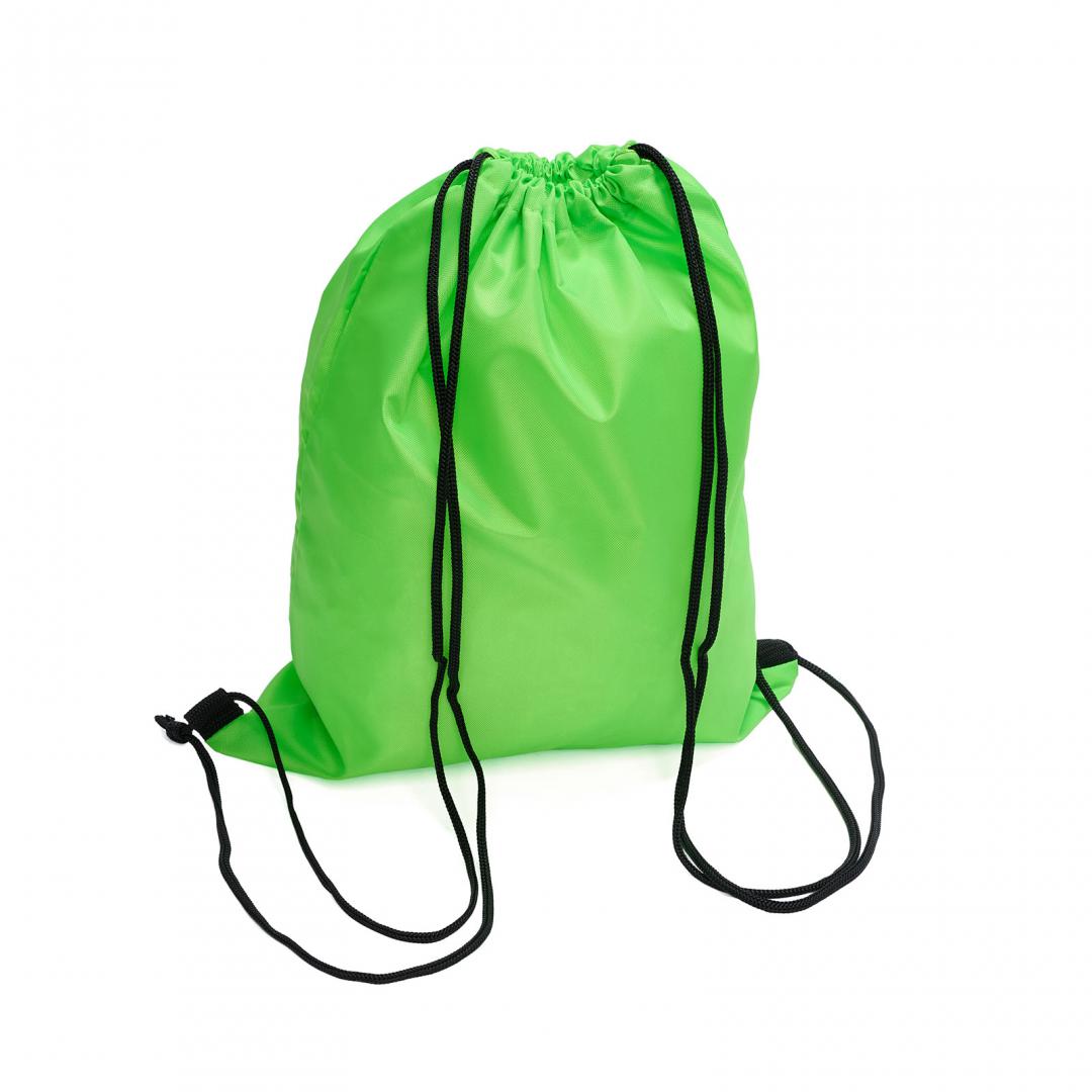 Rucsac cu Snur 420D Verde - Compact și Rezistent - imagine 2