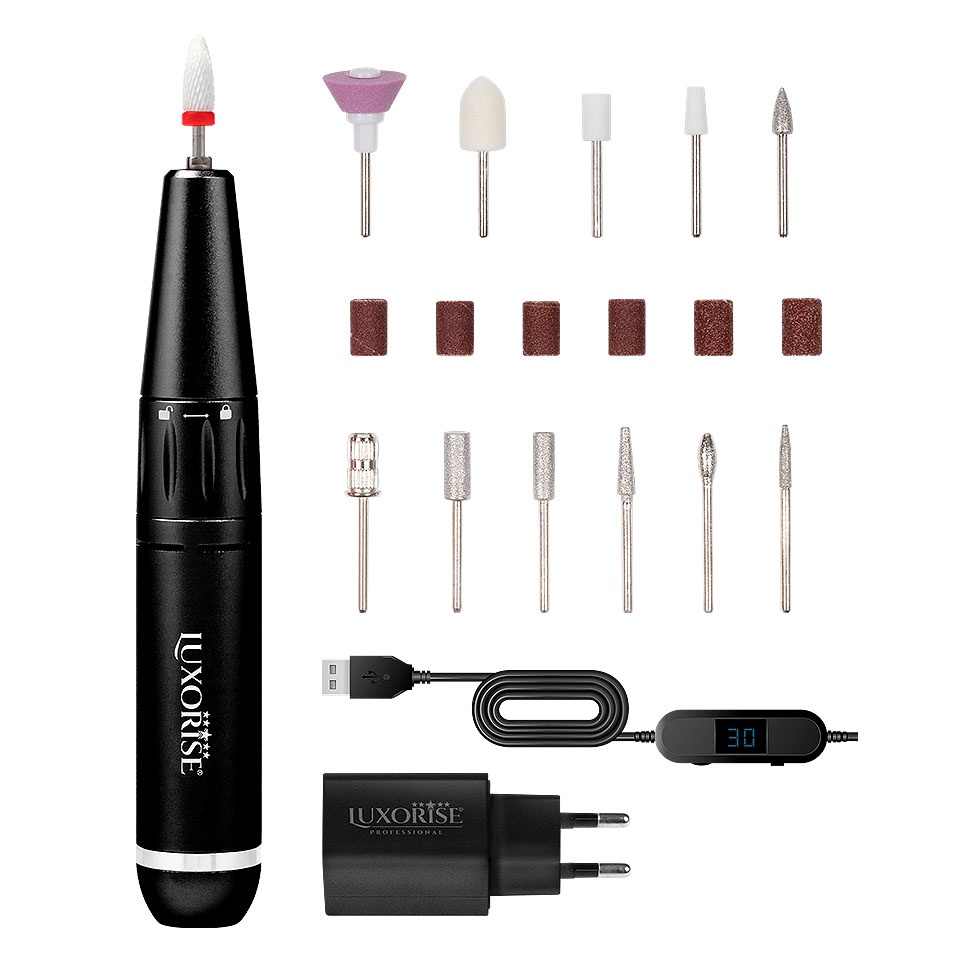 Freza Unghii Portabila Luxorise, 30000 RPM
