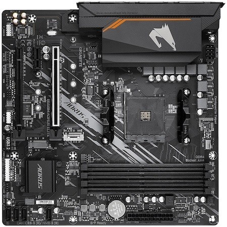 Placa de baza GIGABYTE B550M AORUS ELITE AM4, PCIe 4.0, WiFi 6