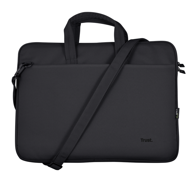Geanta Laptop Trust Bologna 16" + Mouse Wireless Negru - imagine 2