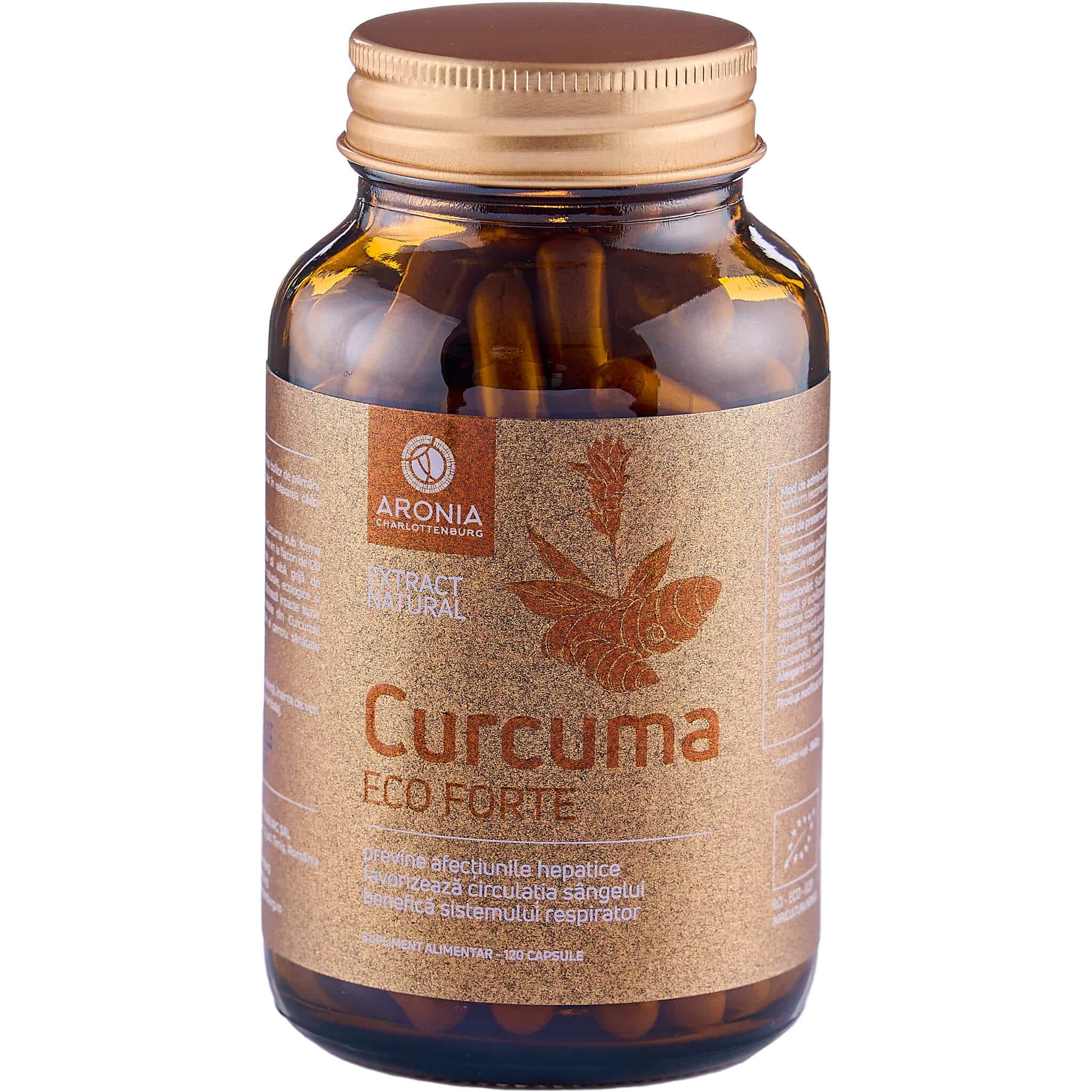 Curcuma ECO Forte 120 cps Aronia Charlottenburg