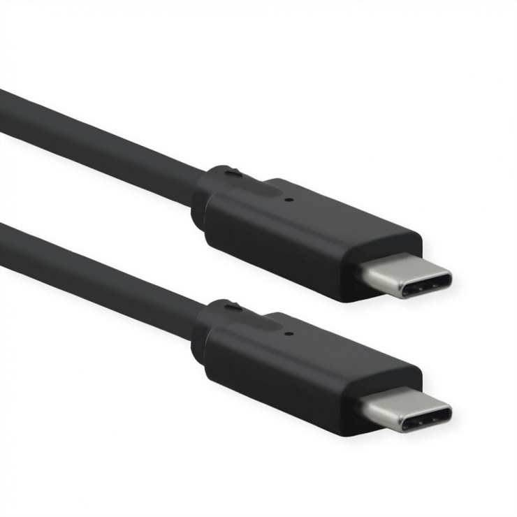 Cablu USB-C 3.2 20Gbps 100W Roline 1m