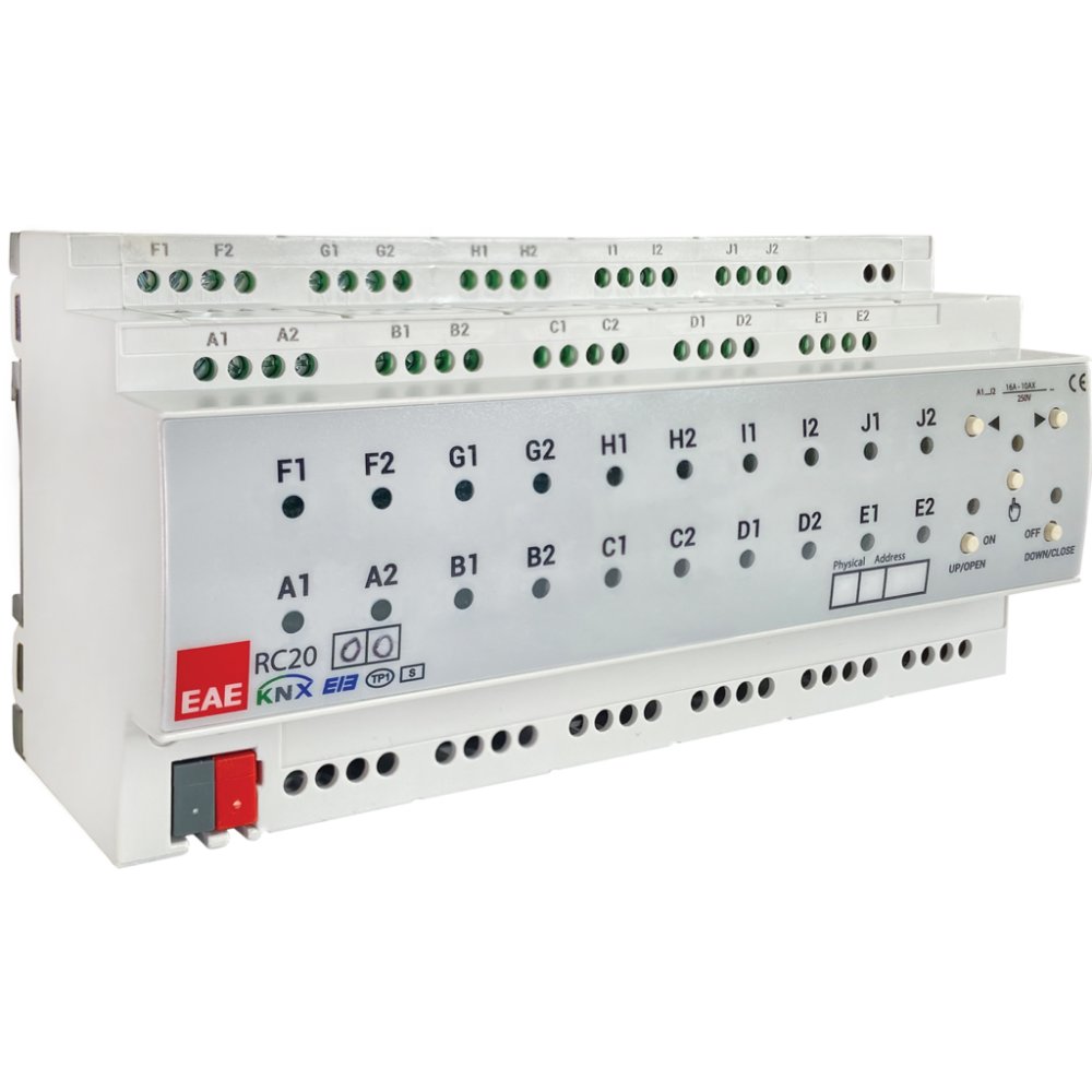 RCU2000 EAE Controller KNX 20x16A