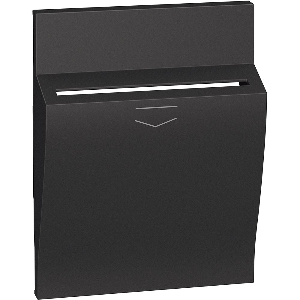 Placă 3 module Bticino Living Now, negru