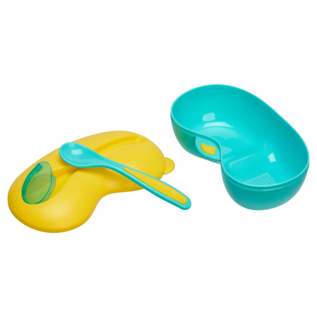 Bol U-GROW 270 ml cu Capac și Linguriță - Pentru Diversificare - imagine 5