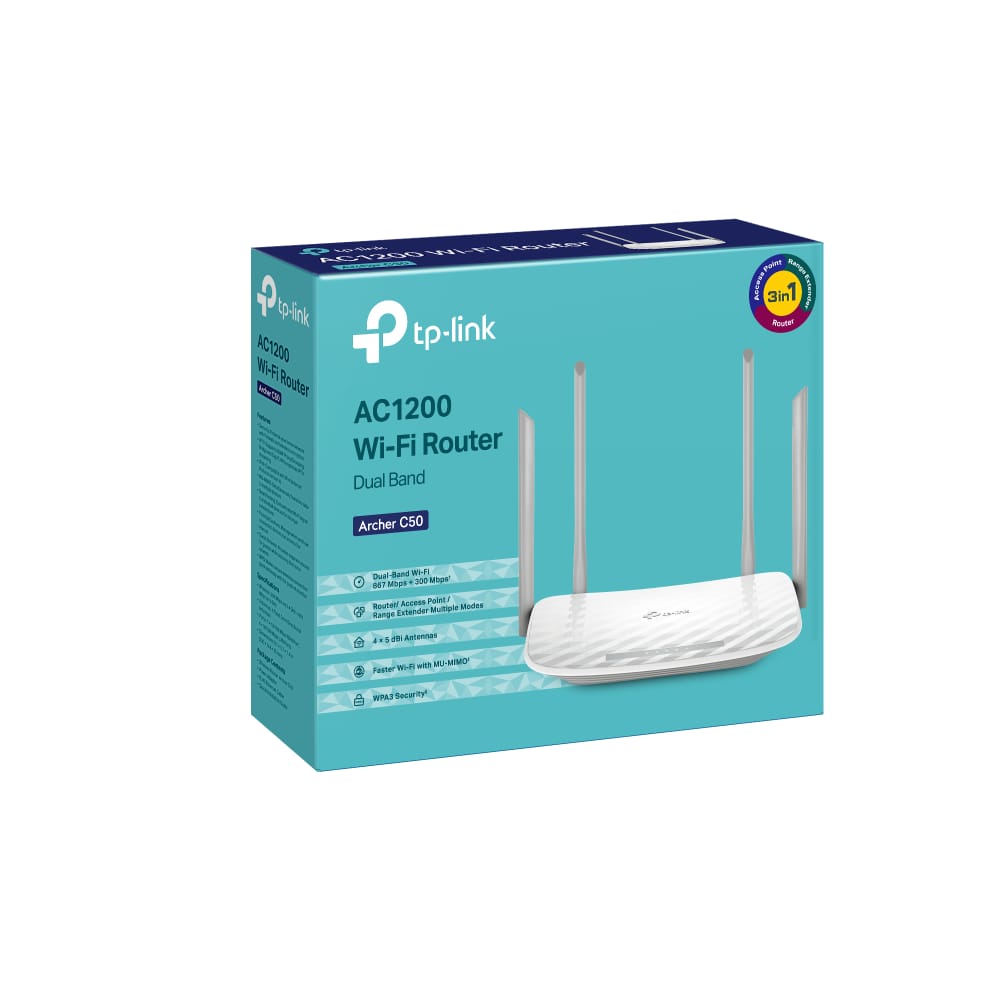 Router Wireless TP-Link Archer C50 v3 AC1200 Dual-Band - imagine 10