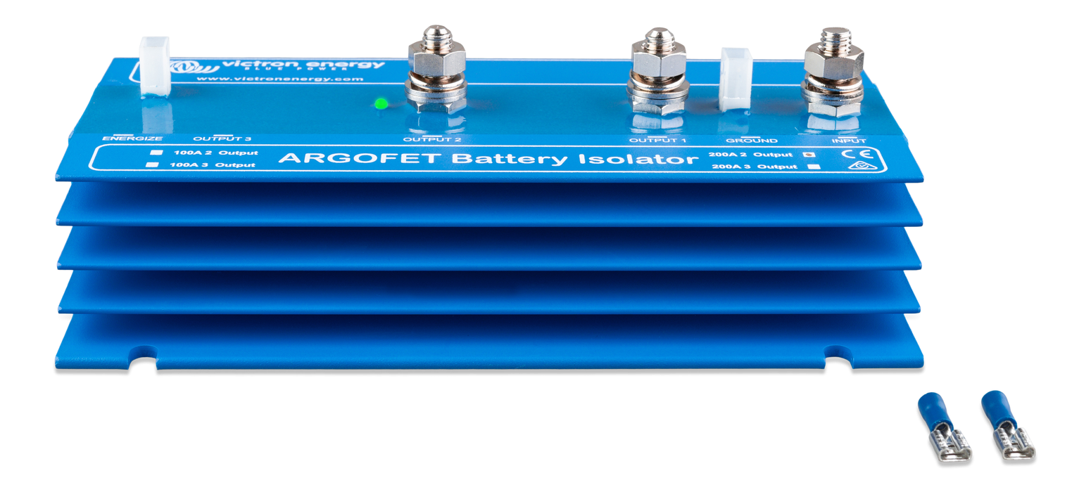 Izolator Baterii Victron Argofet 200A, 2 Ieșiri - imagine 3
