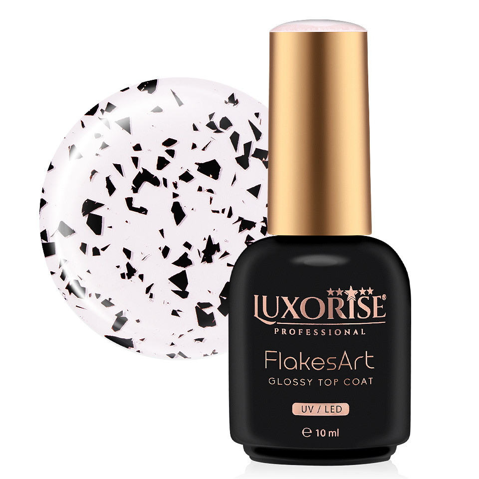 Top Coat LUXORISE Shine Noir 10ml