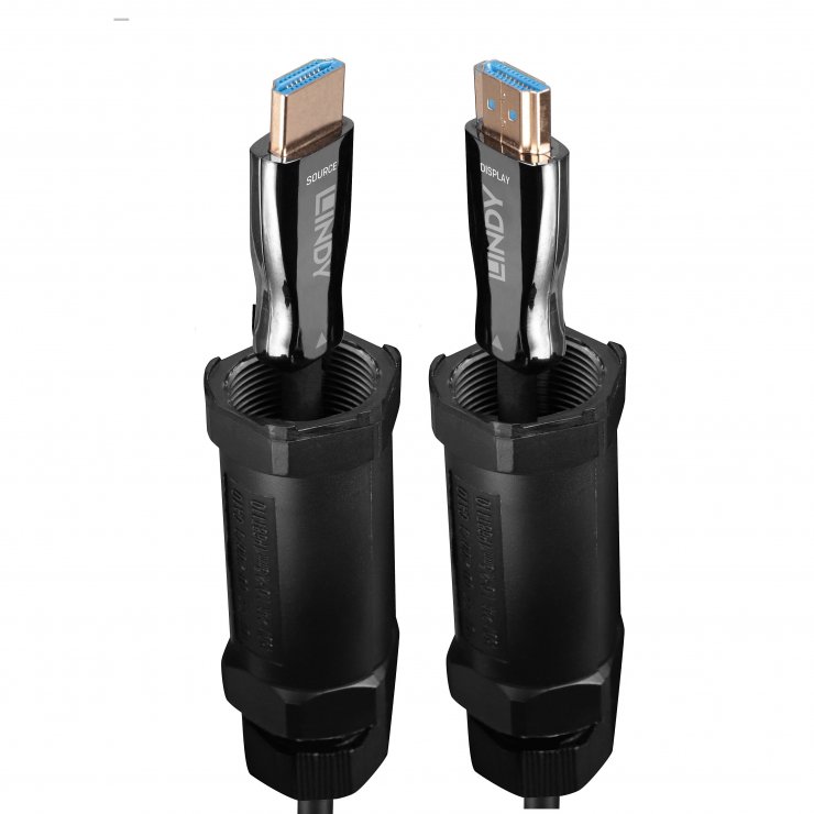 Cablu Lindy Armat Hybrid HDMI 8K 20m