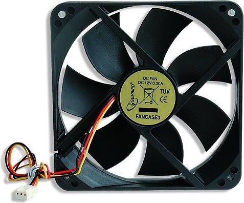 Ventilator PC Gembird FANCASE3 120mm - Răcire Eficientă