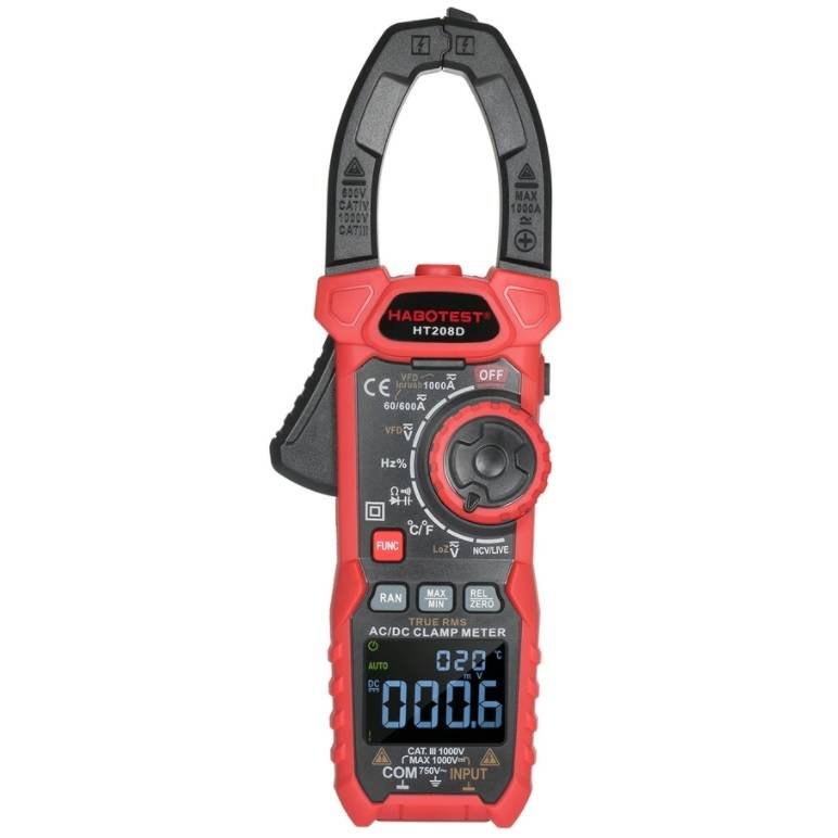 Clampmetru Digital Habotest HT208D Măsurători Precise