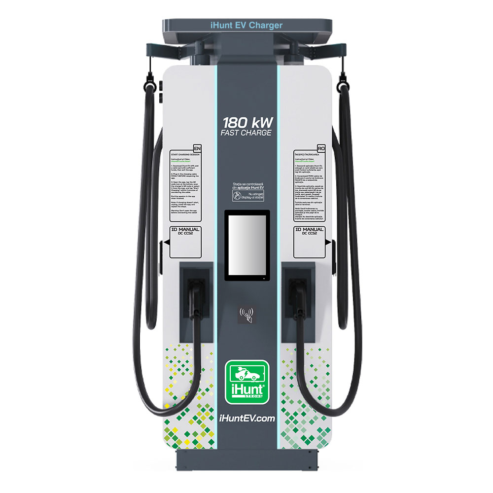 iHunt EV DC 180KW V4 2x CCS2 Statie incarcare ultra rapida