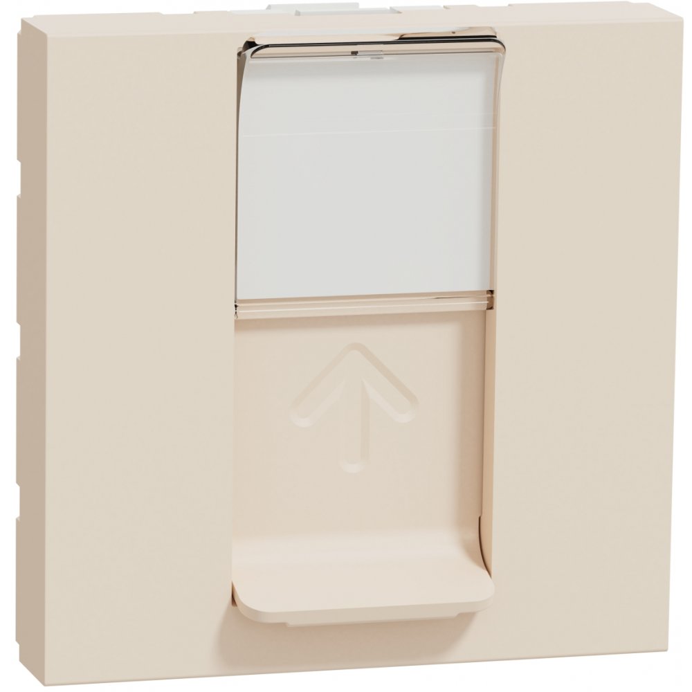 Priza RJ45 Schneider Noua Unica, 2m, Bej