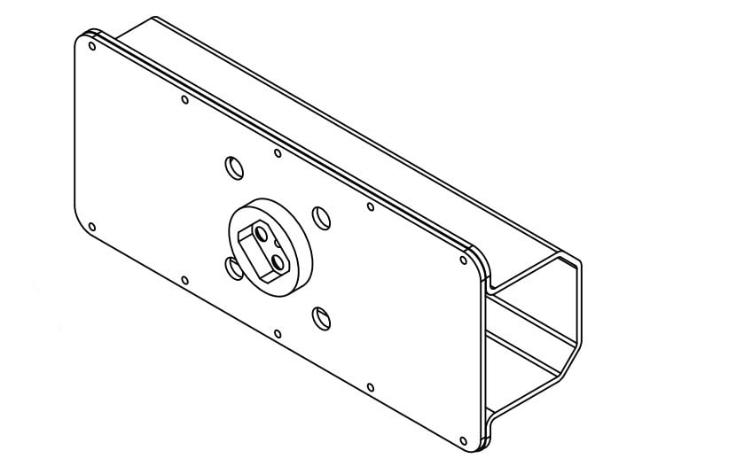 Suport Capat Bariera Comunello LIMIT 800 | Piesa Originala