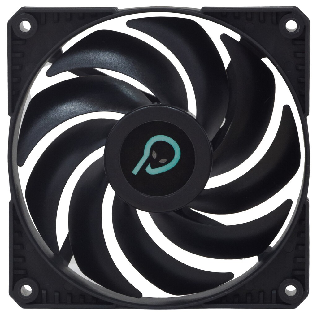 Ventilator PC Spacer 120mm Negru - Răcire Eficientă și Silențioasă
